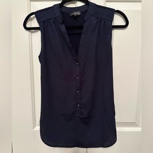 The Limited - Navy Sleeveless Shell - XS